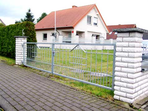 Eingangstor – Referenz Metallbau Götemann Detmold