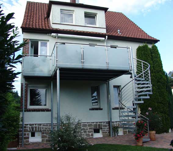 Treppe / Treppengeländer – Referenz Metallbau Götemann Detmold