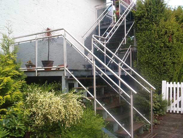 Treppe / Treppengeländer – Referenz Metallbau Götemann Detmold